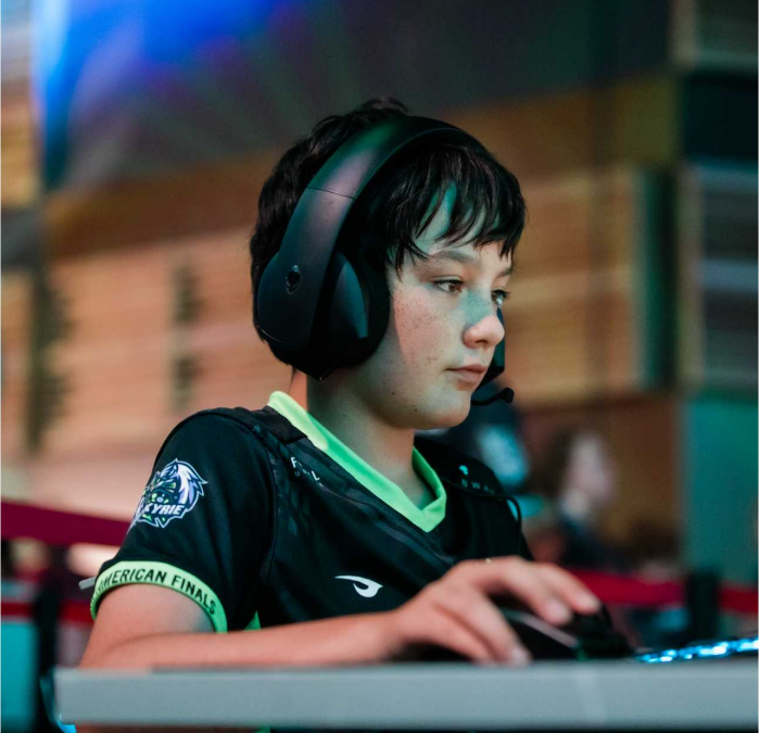 boy at esports camp